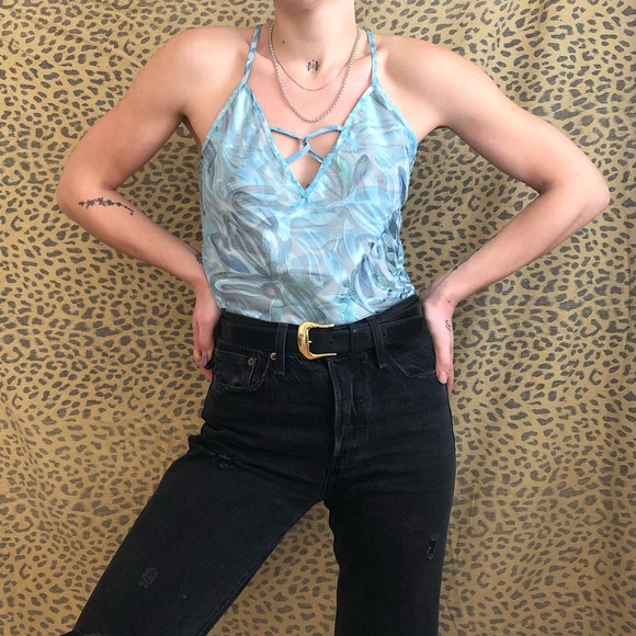 Vintage Satin Mermaid Camisole - Picture 2 of 4